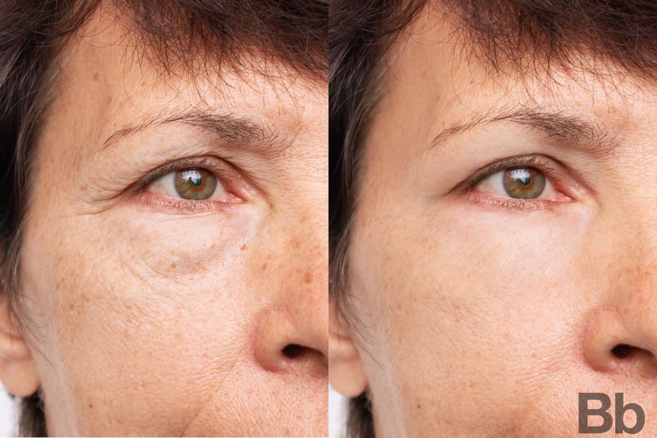 Before and after Blepharoplasty case 4774